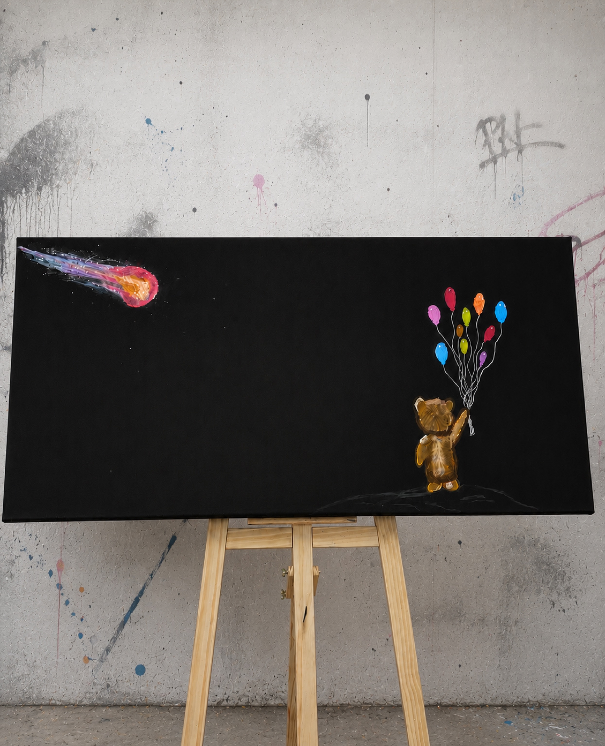 The Last Wish 1/4, acrylic painting by PHantm