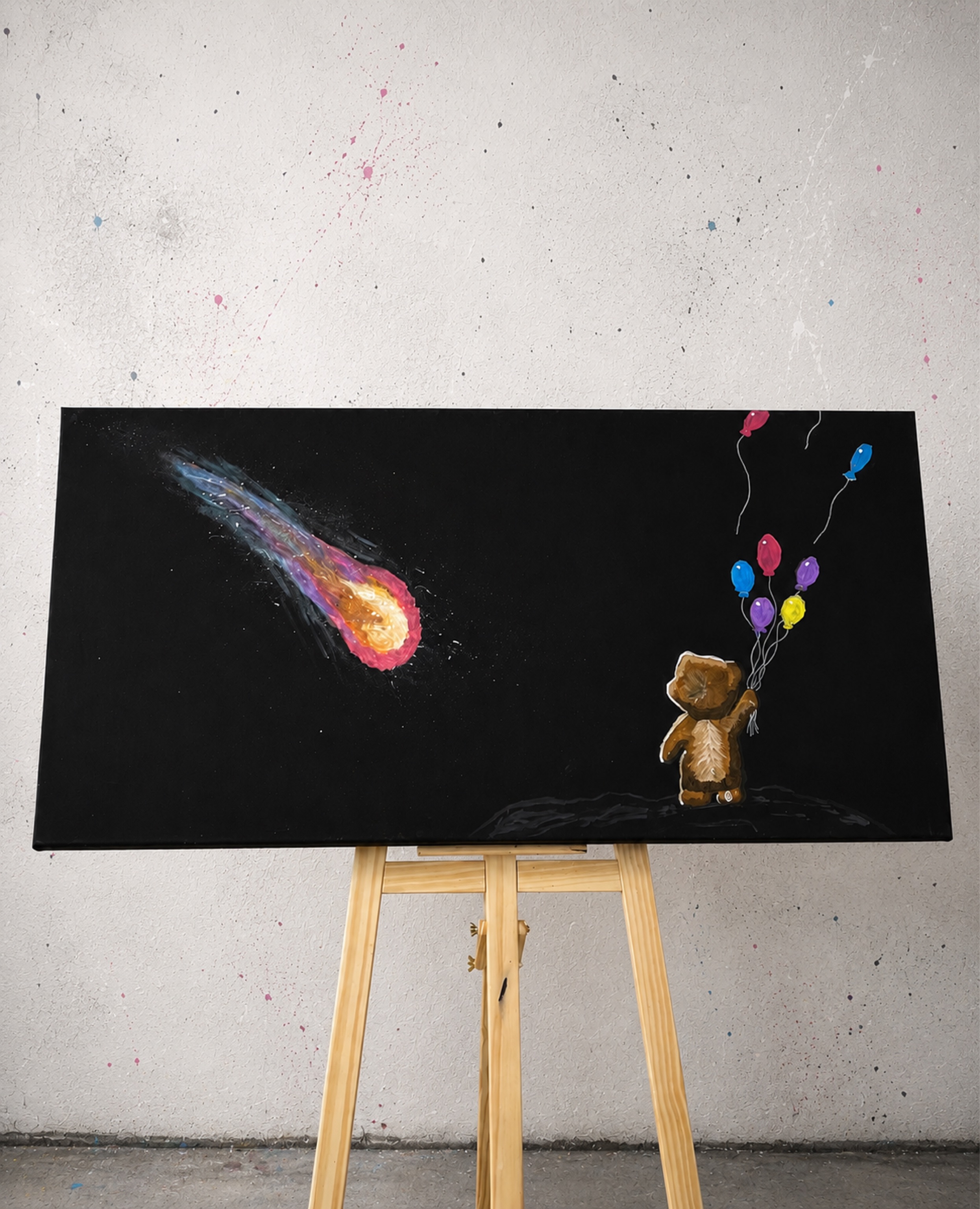The Last Wish 2/4, acrylic painting by PHantm