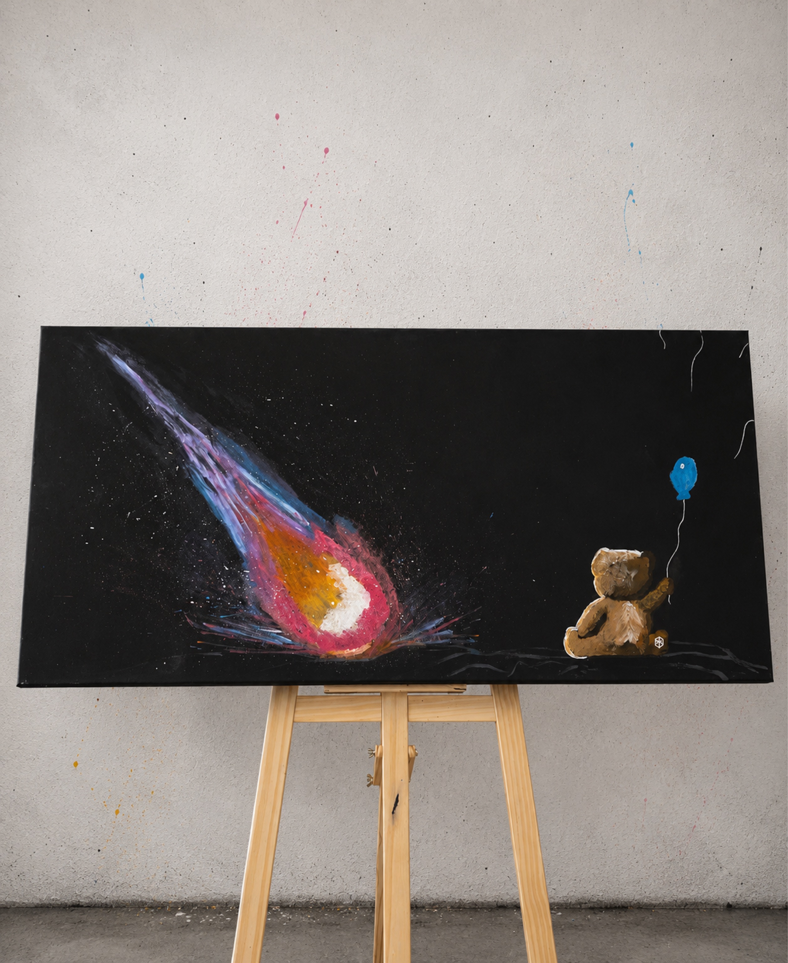 The Last Wish 3/4, acrylic painting by PHantm