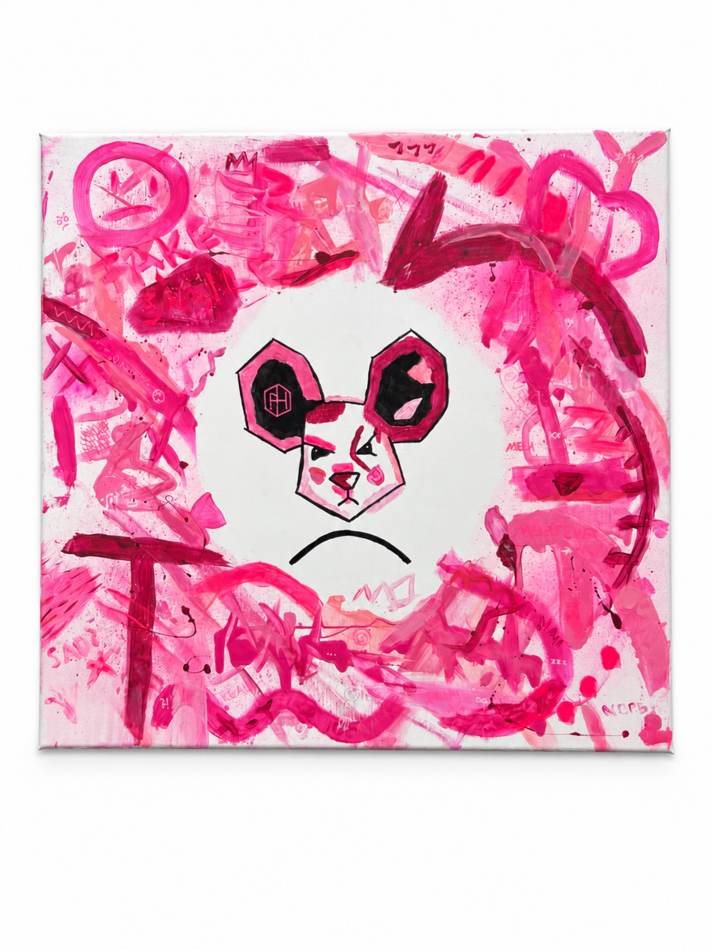 Pinky Promises, acrylic painting by PHantm (sold)