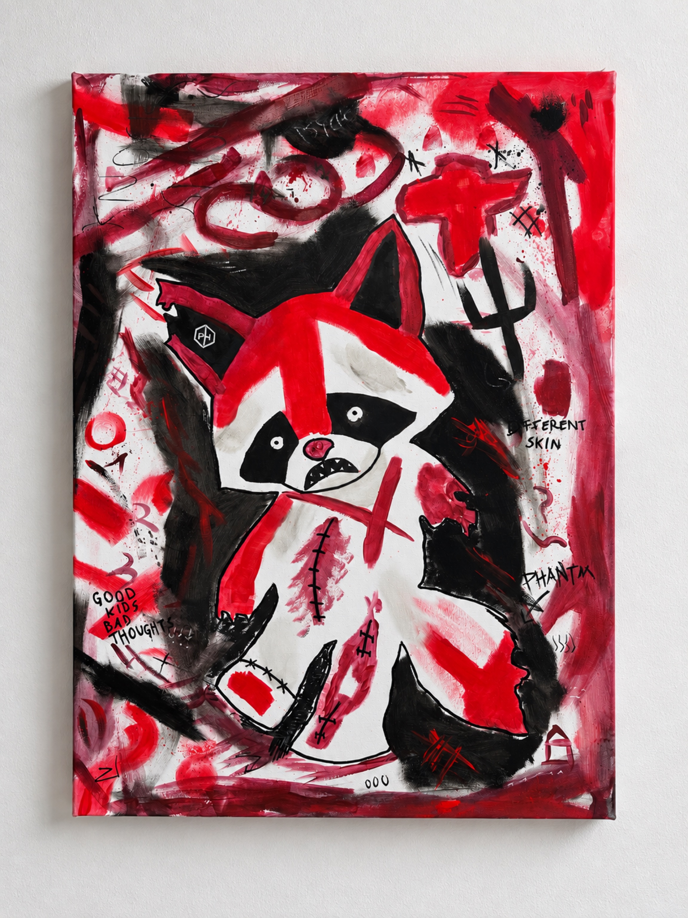 Second Skin, acrylic painting by PHantm